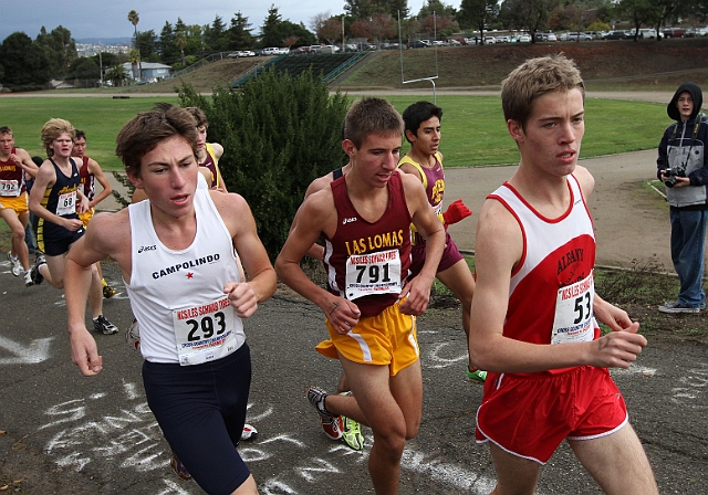 2010NCSXC BD3-035.JPG - 2010 North Coast Section Cross Country Championships, Hayward High School, Hayward, California